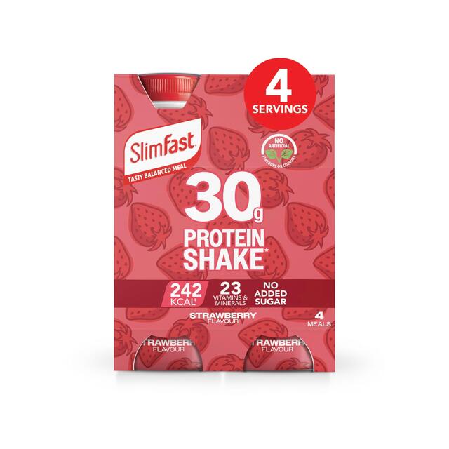 Slimfast Strawberry Protein Shake Multipack thumbnail 2