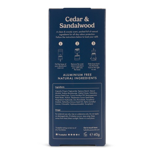 Wild Navy Blue Case and Cedar & Sandalwood Deodorant thumbnail 5