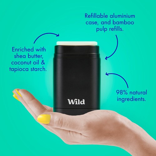 Wild Cedar & Sandalwood Deodorant Refill thumbnail 5