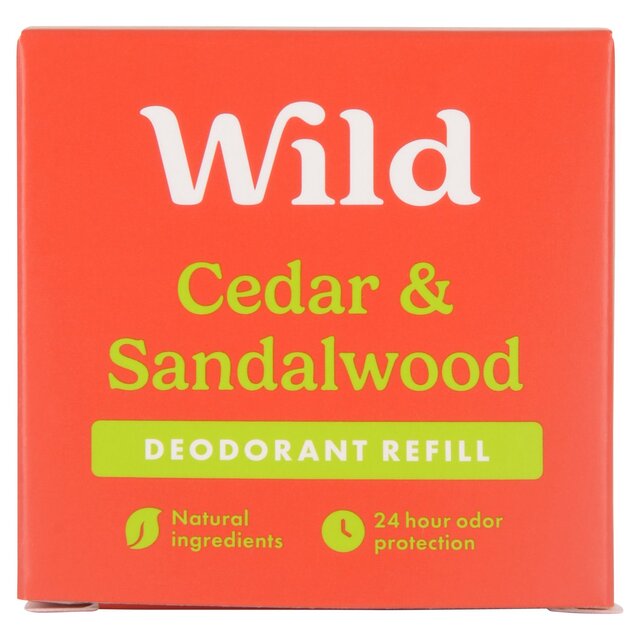Wild Cedar & Sandalwood Deodorant Refill