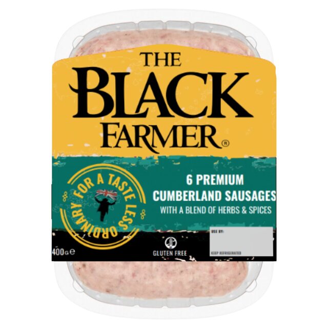 The Black Farmer Cumberland Sausages