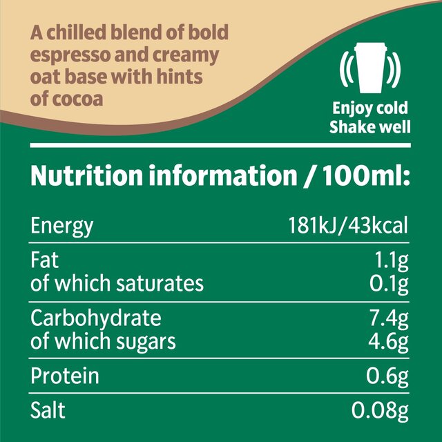 Starbucks Oat Cappucino thumbnail 4