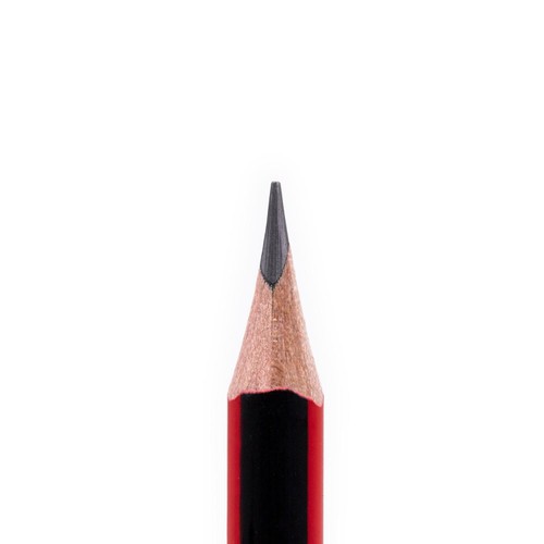 MILAN Box 12 HB triangular graphite pencils with eraser thumbnail 4
