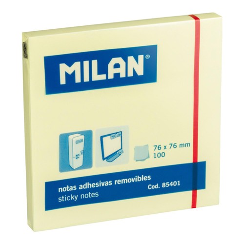 MILAN Pad 100 adhesive notes 76 x 76 mm