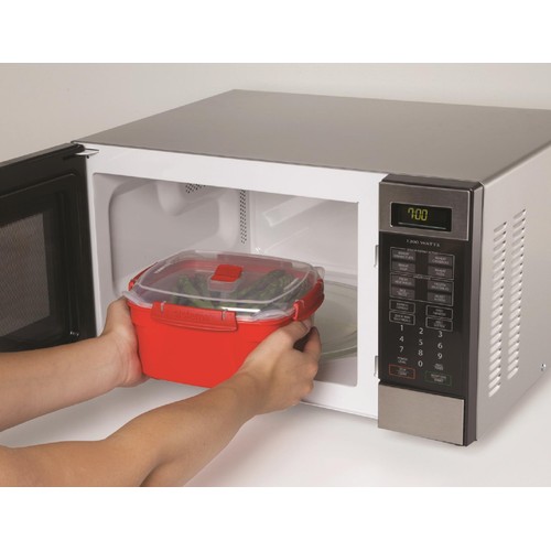 Sistema Microwave Food Steamer with Steam Vent & Basket 2.4L thumbnail 4