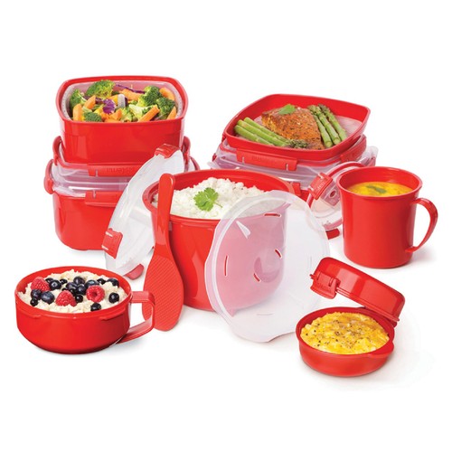 Sistema Microwave Food Steamer with Steam Vent & Basket 2.4L thumbnail 6