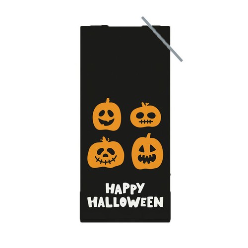 Halloween Pumpkin Treat Bag with Twist Ties thumbnail 2