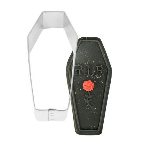 Halloween Coffin Stainless Steel Cookie Cutter thumbnail 2