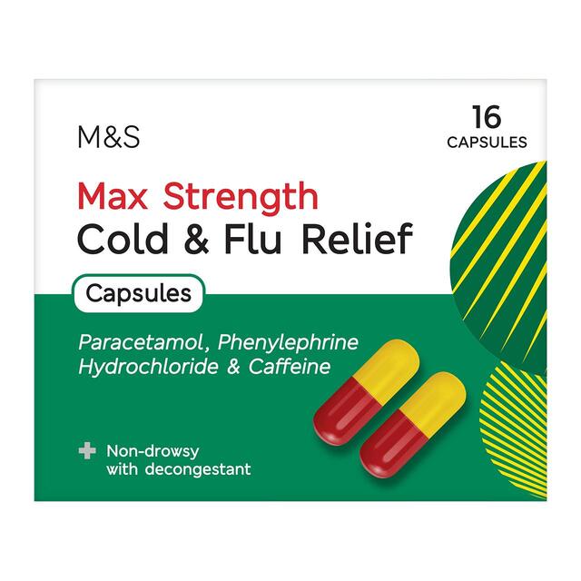 M&S Max Strength Cold & Flu Relief