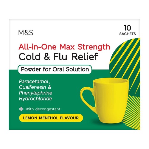 M&S Cold & Flu Sachets