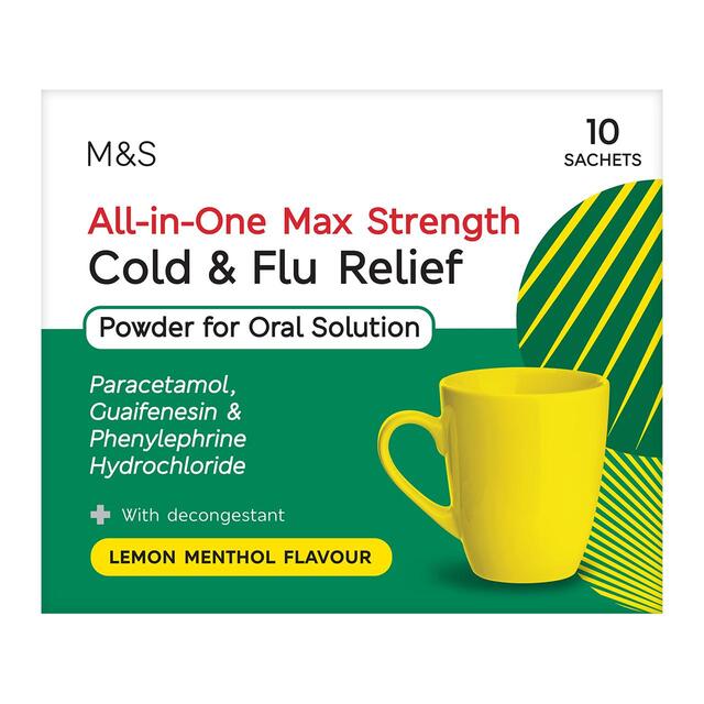 M&S Cold & Flu Sachets