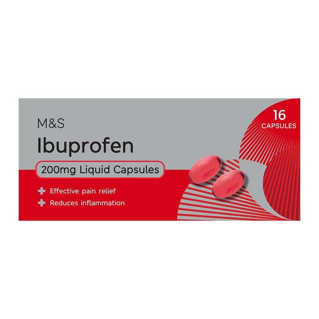 M&S Ibuprofen Liquid Capsules