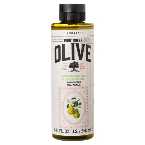 Korres Honey Pear Pure Greek Olive Shower Gel