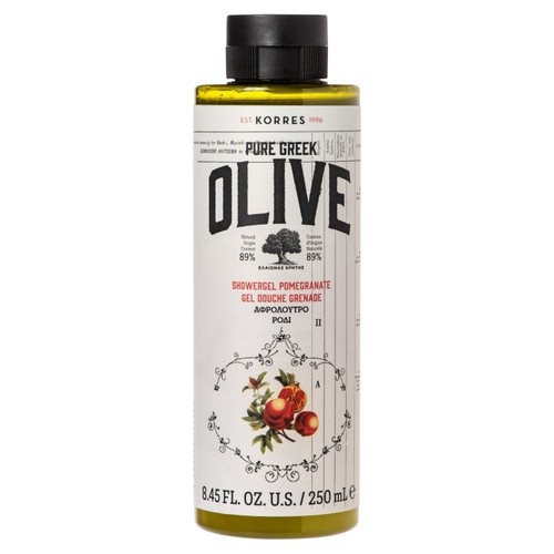 Korres Pomegranate Pure Greek Olive Shower Gel