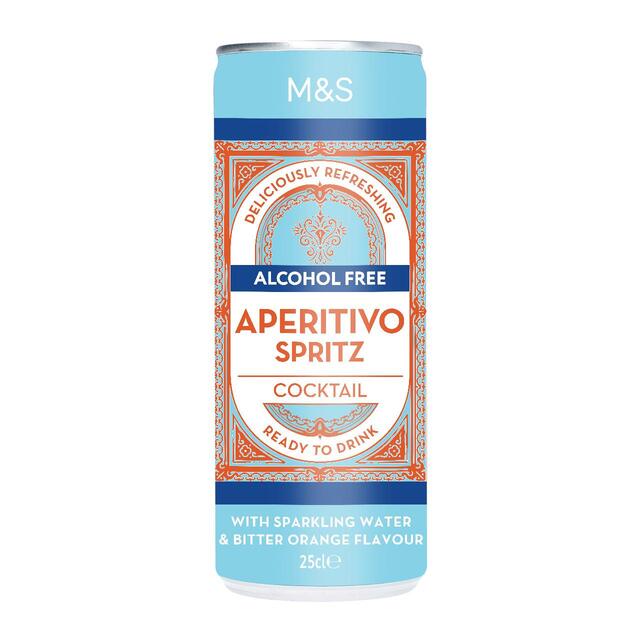 M&S Alcohol Free Aperitivo Spritz Cocktail