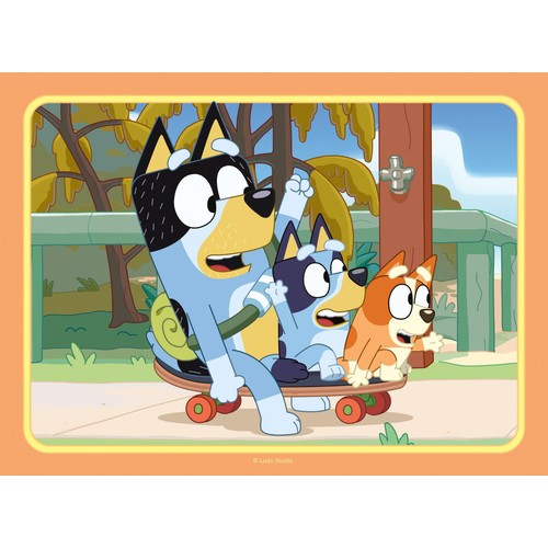 Ravensburger Bluey 4 in a Box Jigsaw Puzzles thumbnail 2