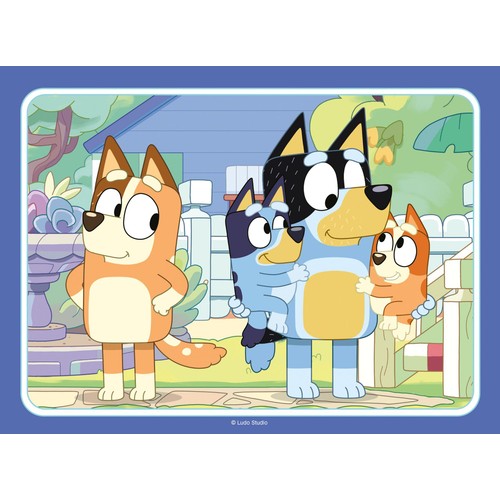 Ravensburger Bluey 4 in a Box Jigsaw Puzzles thumbnail 5