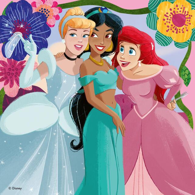 Ravensburger Disney Princess 3x 49 piece Jigsaw Puzzles thumbnail 4
