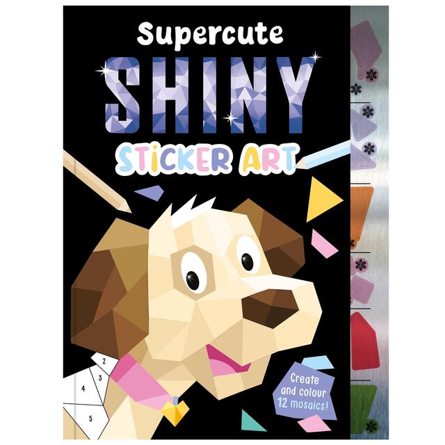 Igloo Books Supercute Shiny Sticker Art