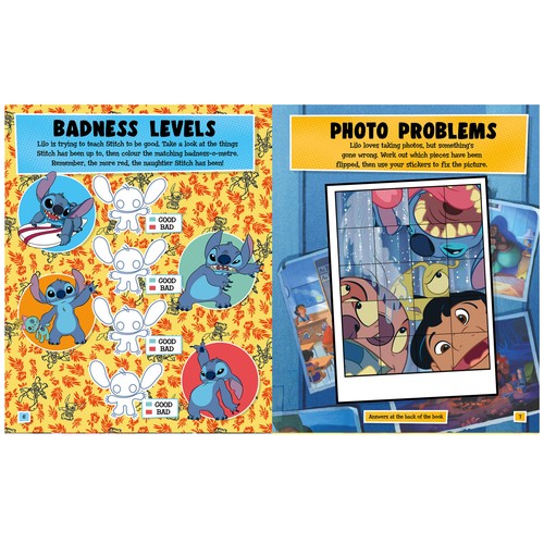 Igloo Books Disney Stitch - Giant Stickers thumbnail 2