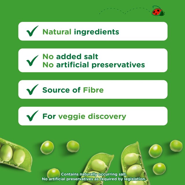 Cow & Gate Peas Baby Food Snack Jar 4+ Months thumbnail 2