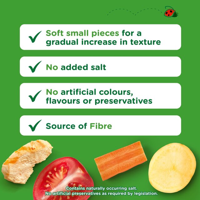 Cow & Gate Carrot Chicken Tomato & Potato Baby Food Meal Jar 8+ Months thumbnail 2