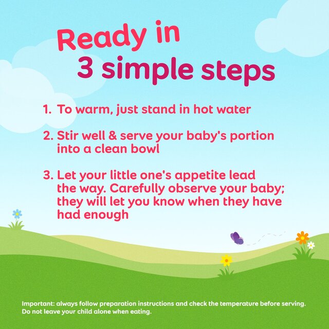 Cow & Gate Carrot Beef Tomato & Potato Baby Food Meal Jar 8+ Months thumbnail 3