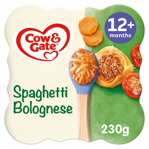 Cow & Gate Spaghetti Bolognese Baby Food Meal 12+ Months