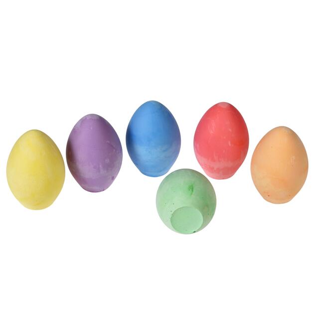 Rex London - Six Coloured Chalk Eggs thumbnail 2