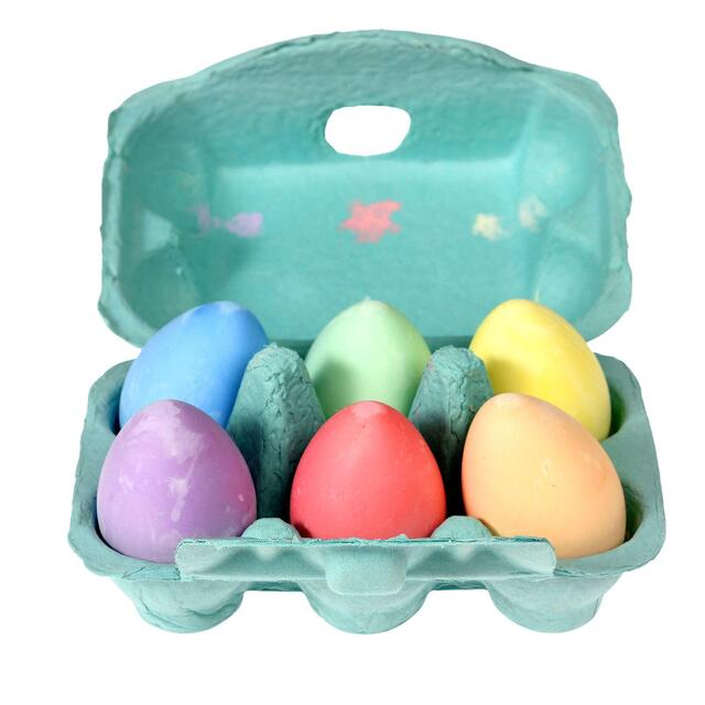 Rex London - Six Coloured Chalk Eggs thumbnail 3