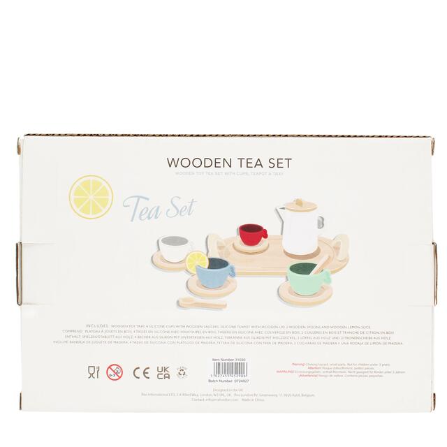 Rex London - Wooden Toy Tea Playset thumbnail 3