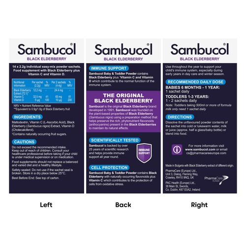 Sambucol Baby Powders thumbnail 3