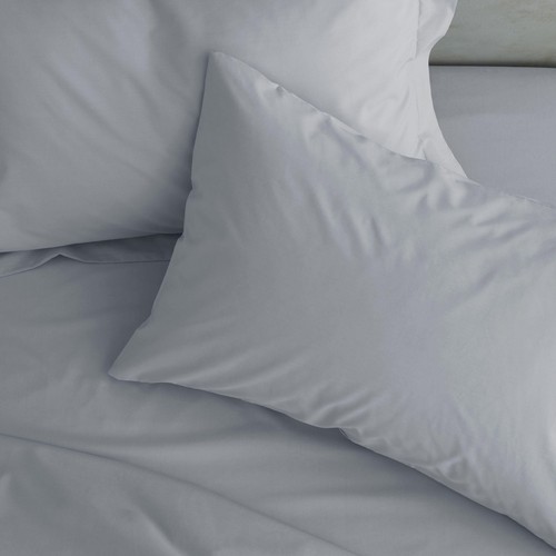 Catherine Lansfield Easy Iron Percale Pillowcase Pair Grey thumbnail 2