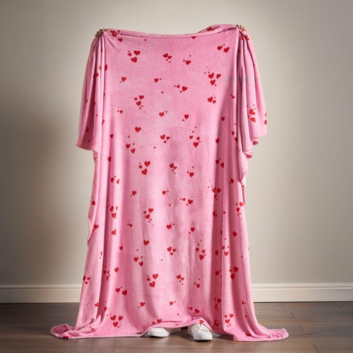 Catherine Lansfield Heart Throw thumbnail 3