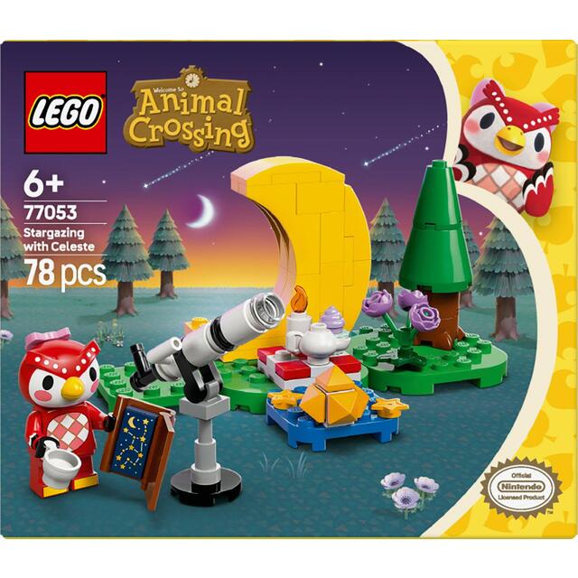 LEGO Animal Crossing Stargazing with Celeste 77053 6+