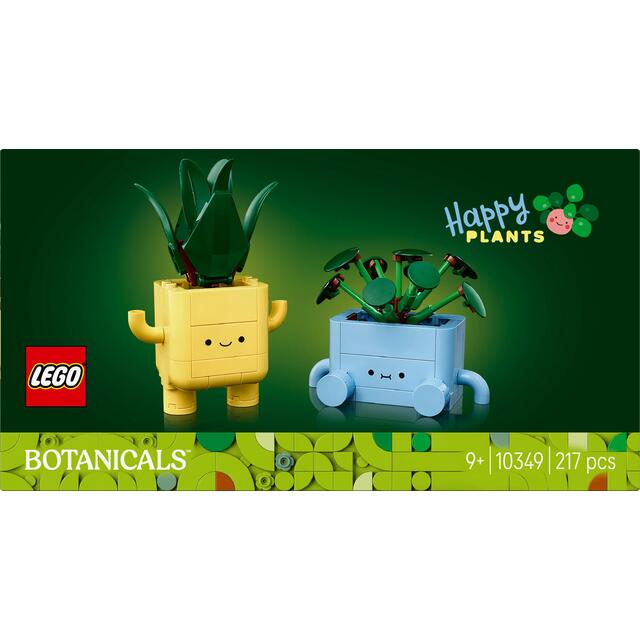 LEGO Botanicals Happy Plants 10349 9+ thumbnail 3