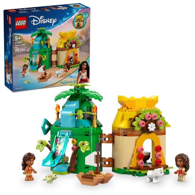 LEGO Disney Princess Moana's Island Fun 43260 5+