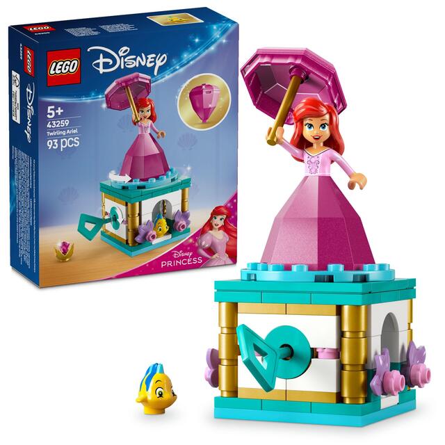 LEGO Disney Princess Twirling Ariel 43259 5+ thumbnail 2
