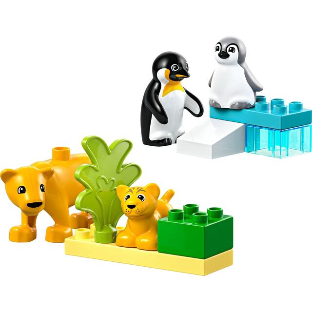 LEGO DUPLO Town Wild Animal Families - Penguins & Lions 10442 2+ thumbnail 3