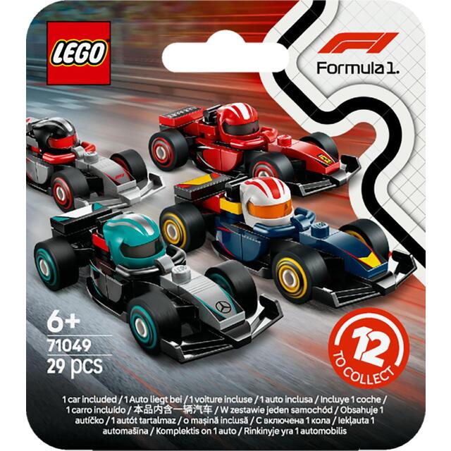 LEGO F1 Collectible Race Cars 71049 6+