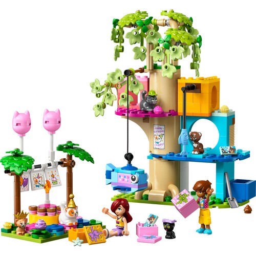 LEGO Friends Cat Birthday Party & Tree House 42666 6+ thumbnail 3