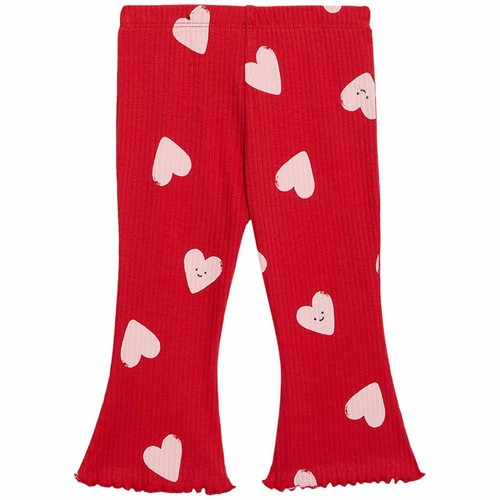 M&S Heart Sweat Outfit, 9-12 Months, Red thumbnail 3