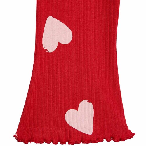 M&S Heart Sweat Outfit, 9-12 Months, Red thumbnail 6