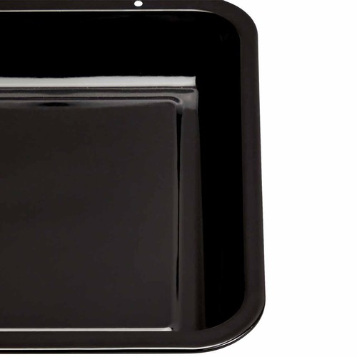M&S 3 Pack Vitreous Enamel Roaster Set, One Size, Silver thumbnail 2