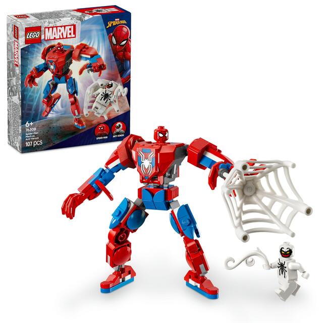 LEGO Super Heroes Marvel Spider-Man Mech vs. Anti-Venom 76308 6+ thumbnail 3