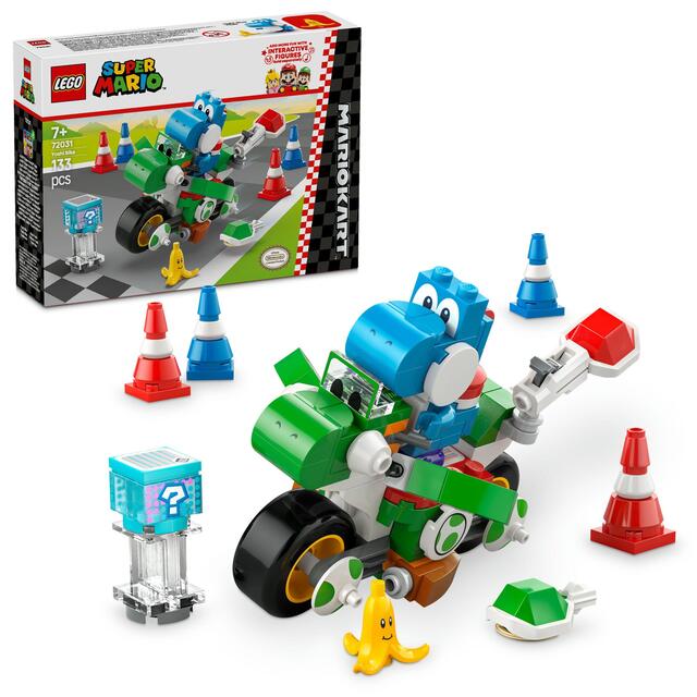 LEGO Super Mario Mario Kart Yoshi Bike 72031 7+ thumbnail 3