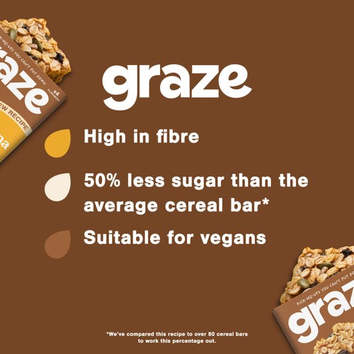 Graze Banana Bread Oat Boosts Flapjack Snack thumbnail 5