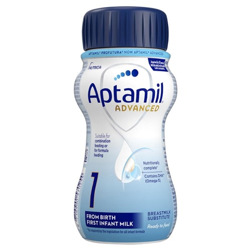 Aptamil Advanced 1 First Infant Baby Milk Formula Liquid from Birth thumbnail 2