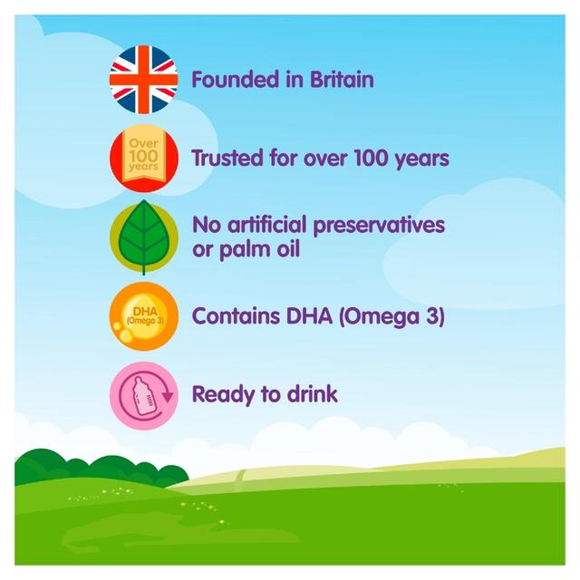 Cow & Gate 2 Follow On Baby Milk Formula Liquid Ready to Feed 6-12 Months thumbnail 4