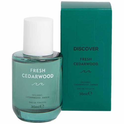 M&S Mens Discover Fresh Cedarwood Eau de Toilette, 30ml thumbnail 2